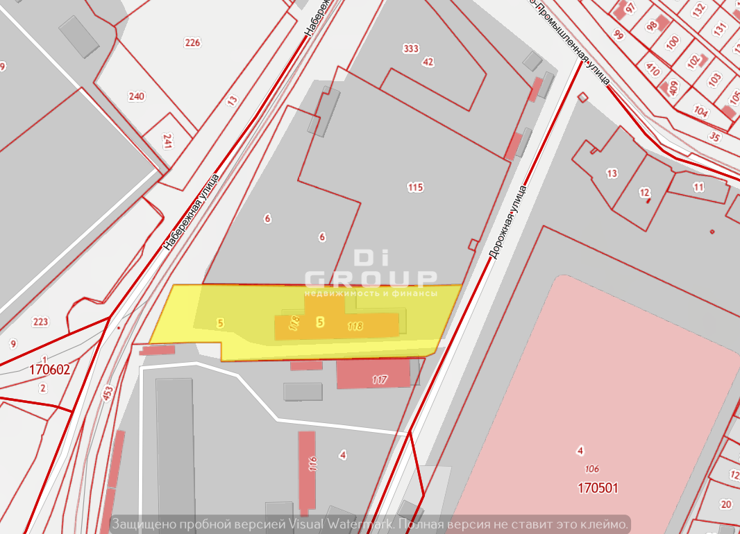 Продажа / Коммерческая / Land, Казань, Дорожная улица, 35 000 000 Продам земельный участок промназначения по улице Дорожная. — площадь участка 1,2Га, в собственности — огороженная... - 1