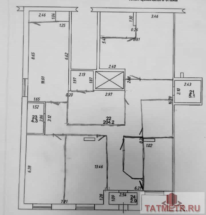 Продажа / Коммерческая / Office, Казань, улица Ульянова-Ленина, 15 300 000 Офис с отличным ремонтом по адресу Ульянова Ленина д. 19 в Вахитовском районе. Характеристики: — вентиляция,... - 13