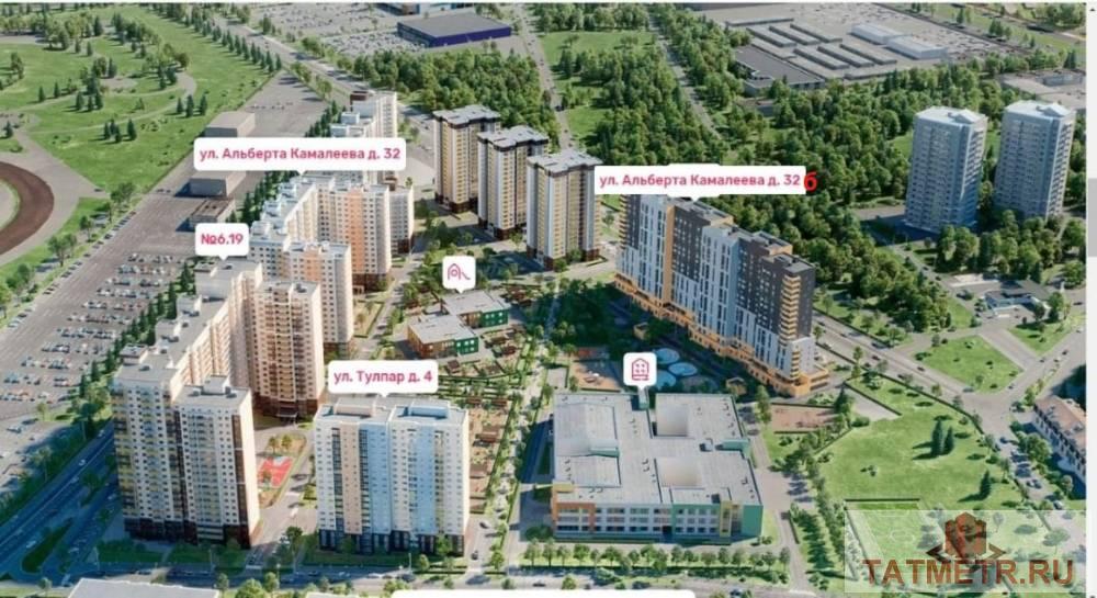 Продажа / Квартиры, Казань, Альберта Камалеева, 4 700 000 Продается 1-комн. квартира, площадью 35 м2 в 8 мин. транспортом от м.Горки, район города - Советский. Жилая площадь... - 2