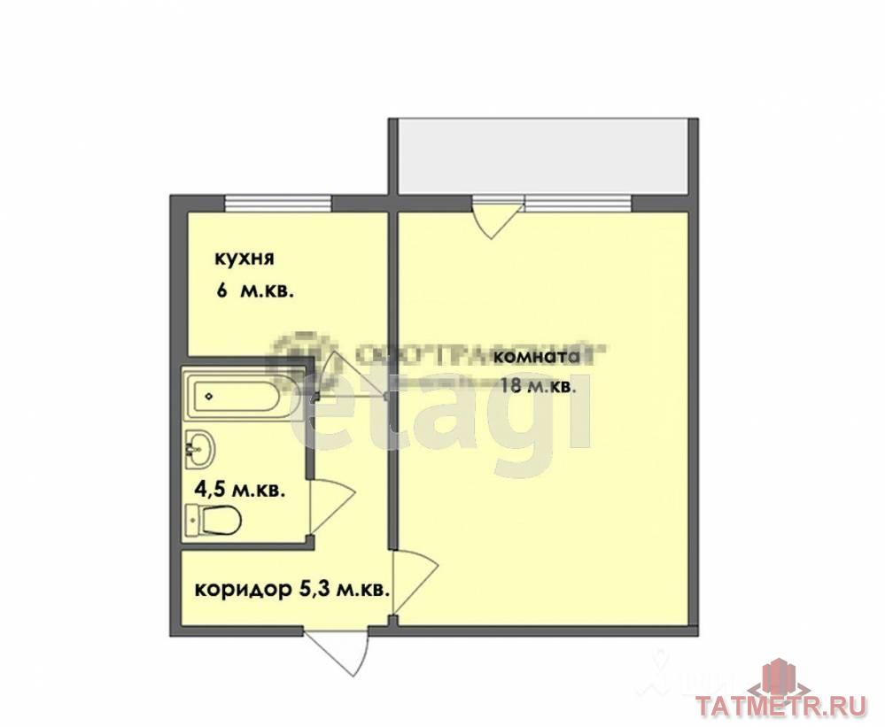 Продается 1- комнатная квартира по ул. Октябрьской на 1 этаже 2 этажного дома. Общая площадь квартиры 30,7 м.кв. В...