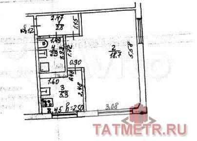 Продажа / Квартиры, деревня Чернышевка, д.15, 450 927 Продается 1-комнатная квартира общей площадью 29,7 кв. м в д. Чернышевка, расположенная на 1 этаже 2-этажного... - 4