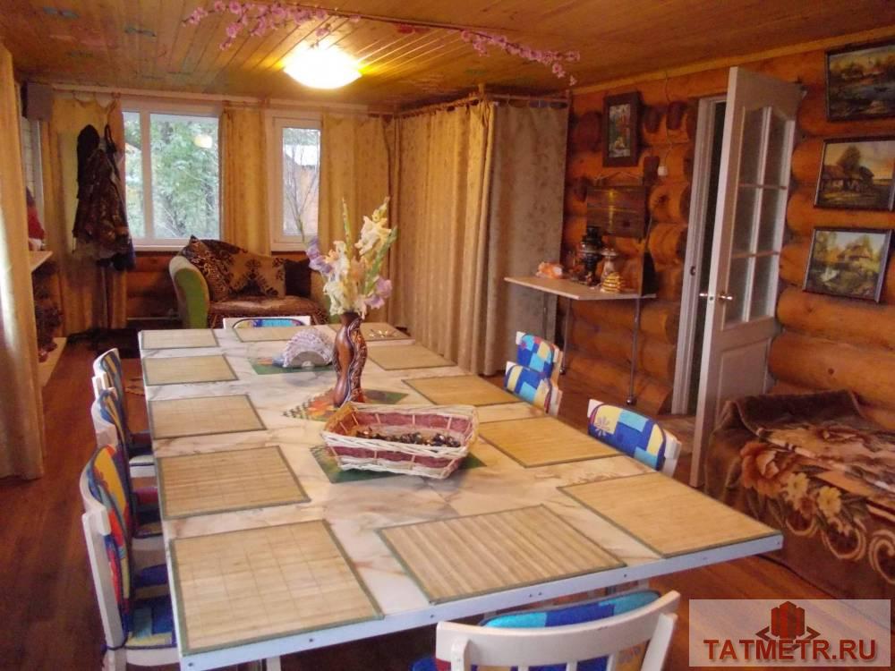 Продажа / Дома и коттеджи, село Нижний Услон, Степана Разина, 4 770 000 Продается загородный дом 120 м2 на участке 14 сот. Дом из выстоянного бревна диаметром 30-40 см, 2014 г. постройки.... - 1