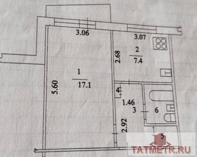 Продажа / Квартиры, Казань, Маршала Чуйкова, 3 999 000 Продам квартиру в Ново-савиновском районе. Отличное расположение квартиры, прекрасно подойдет для жизни или сдачи в... - 2