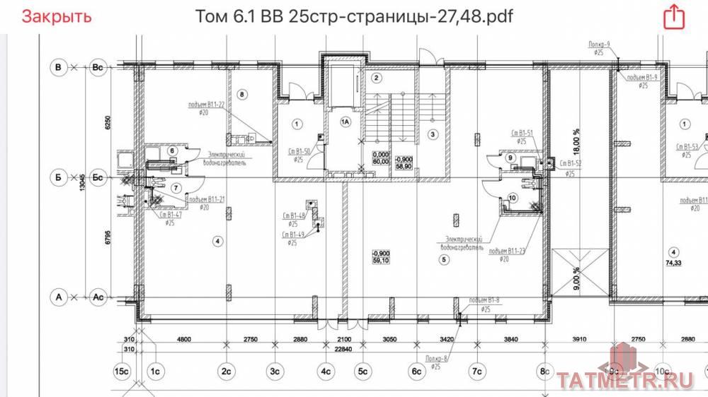 Коммерческая / Аренда / Торговые помещения, Казань, улица Николая Столбова, 181 700 На долгосрочную аренду помещение свободного назначения 115 кв.м Помещение свободного назначения в элитном доме для... - 5