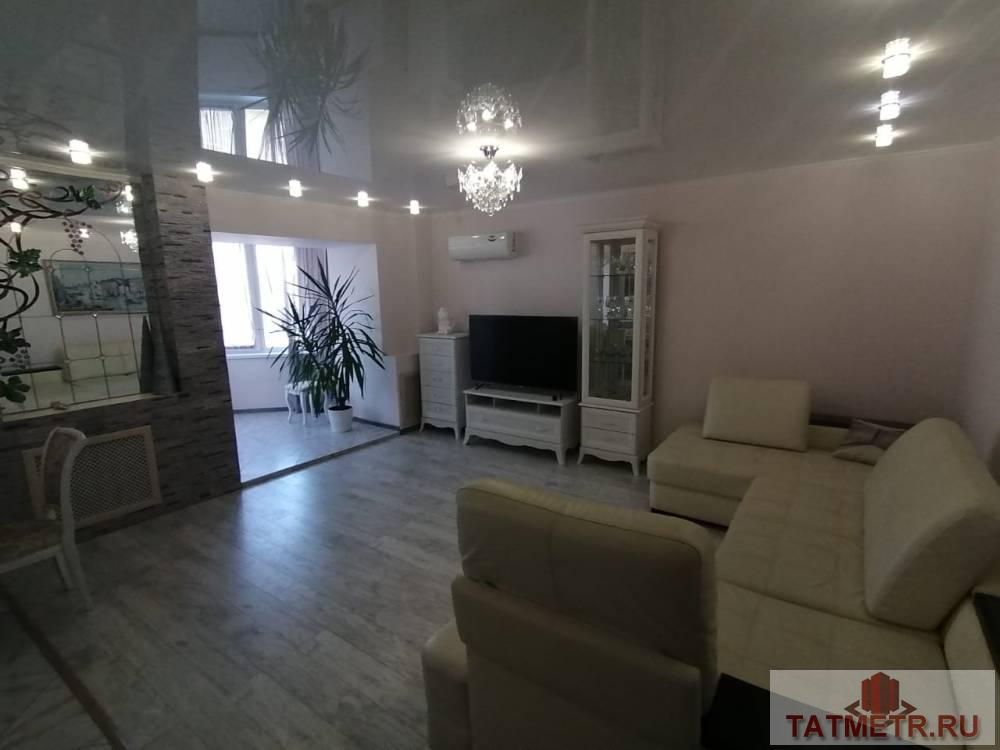 Аренда / Жилая / Квартира, Казань, Ямашева, 35 000 Сдается 2-комн. квартира на любой срок в 11 мин. транспортом от м.Козья слобода, район Ново-Савиновский, площадью 80... - 3