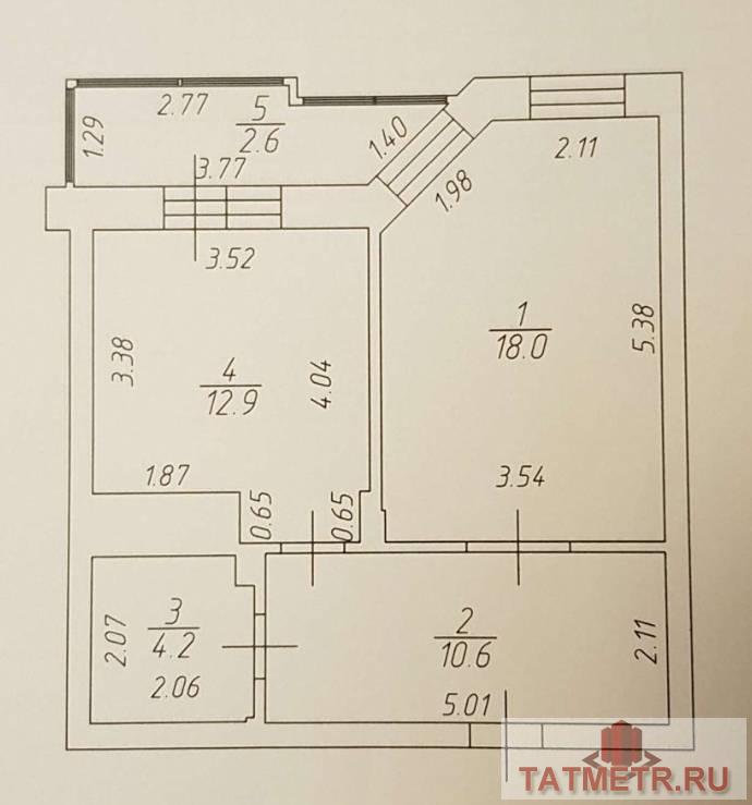 Продажа / Квартиры, Казань, Дубравная, 5 449 000 Продается 1-комн. квартира, площадью 49 м2 в 4 мин. транспортом от м.Проспект Победы, район города - Приволжский.... - 1