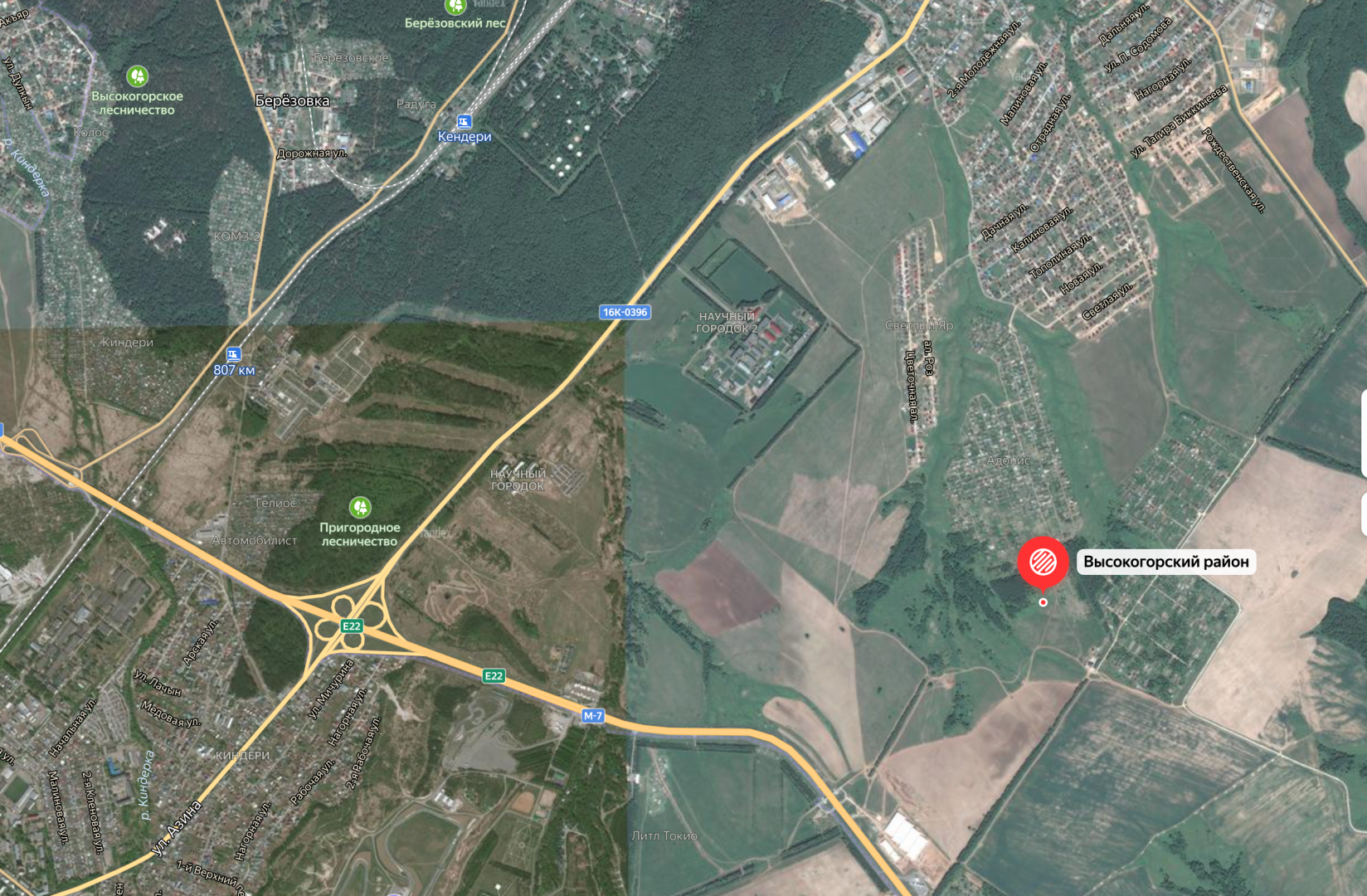 Продажа / Коммерческая / Land, Высокая Гора, 185 600 000 Предлагаем земельный участок 23,2 Га сельхоз. назначения в селе Высокая Гора. Возможен перевод в другую категорию.... - 1