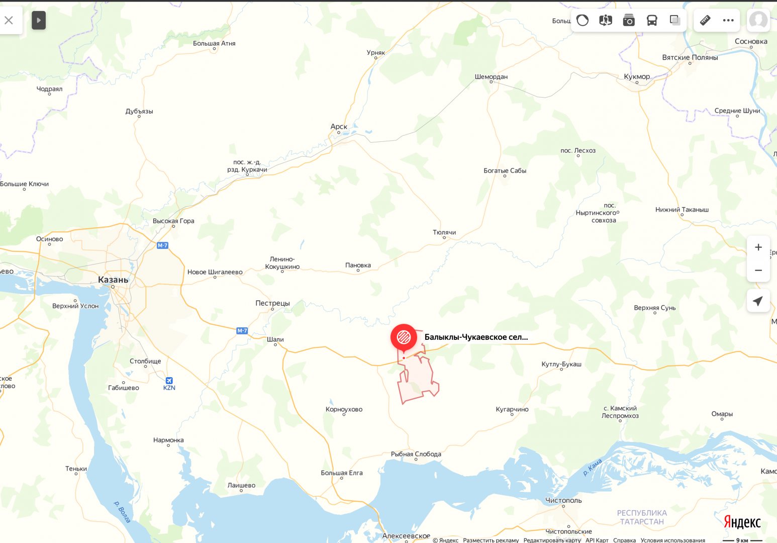 Продажа / Коммерческая / Land, Крещеные казыли, 12 000 000 Предлагаем участок на первой линии трассы М7 в Рыбно-Слободском районе Республики Татарстан. Площадь: 20,1 Га. Для... - 3