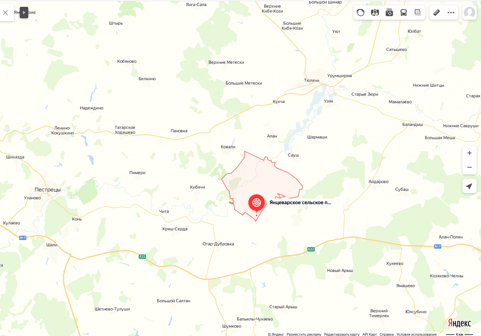 Продажа / Коммерческая / Land, Янцевары, 3 500 000 Предлагаем участок вблизи трассы М7 в Пестречинском районе Республики Татарстан. Площадь: 48,8 Га. Для... - 2