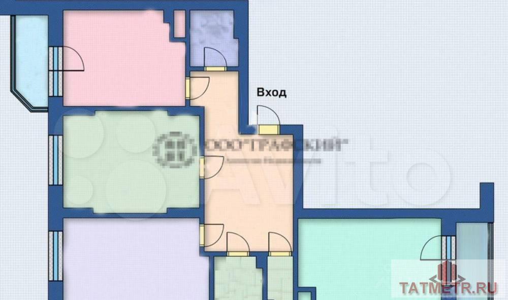 Продажа / Квартиры, Казань, Зилантовская улица, 5 250 000 Просторная 3х-комнатная квартра на 4 этаже по ул. Зилантовская 22/15. Каркас: монолит Стены: пеноблоки, обои Фасад:... - 6