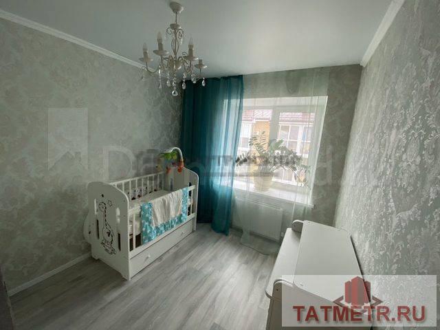 Продажа / Квартиры, Новое Шигалеево, улица Габдуллы Тукая, 4 700 000 Продается уютная 3-ком квартира ( евротрешка) с удобной планировкой на 3 этаже 3-х этажного дома. Расположена в ЖК... - 6