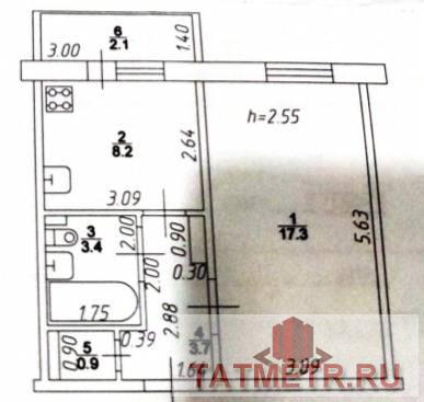Продажа / Квартиры, Казань, улица Юлиуса Фучика, 3 800 000 Предлагаю вашему вниманию 1-ком квартиру, расположенную в Советском районе г. Казани по ул. Ю. Фучика д.127... - 14
