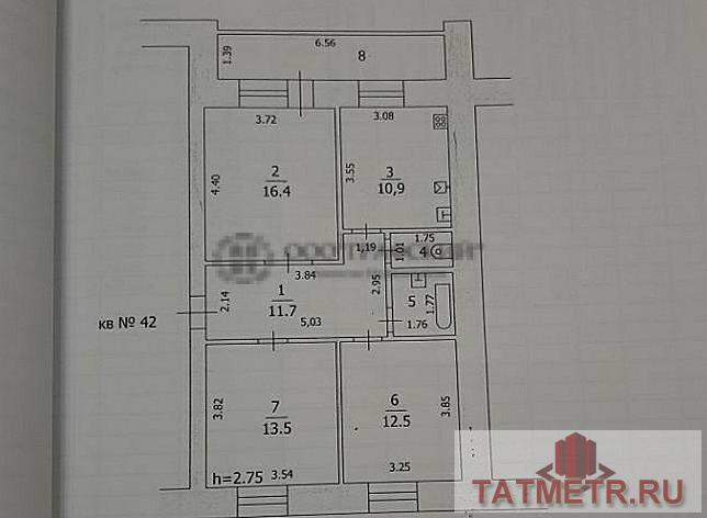 Продажа / Квартиры, Высокая Гора, улица Мичурина, 5 150 000 Продается уютная квартира в кирпичном доме. В квартире хороший ремонт, теплые полы. Отопление индивидуальное. Балкон... - 1