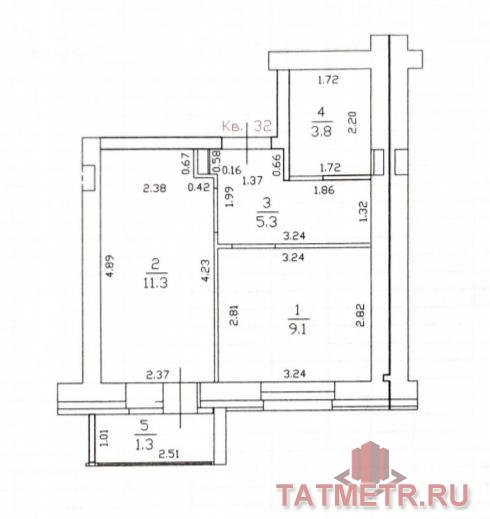 Продажа / Квартиры, Новое Шигалеево, улица Габдуллы Тукая, 2 900 000 Торопитесь! Отличное предложение! 1-комнатная квартира в Жилом комплексе Царево Vilage! Экологическо-чистое место! В... - 14