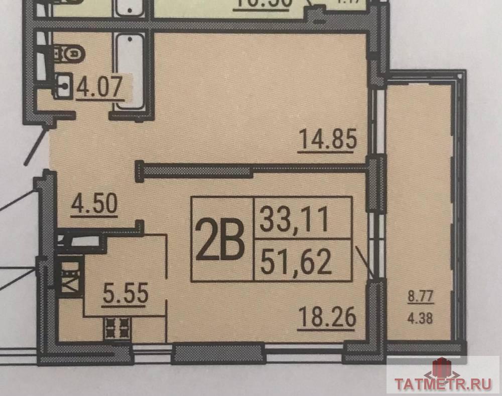 Продажа / Квартиры, Казань, Чистопольская улица, 7 300 000 Видовая 2-комнатная квартира в доме бизнес-класса ЖК Столичный, расположенном в одном из самых престижных районов...