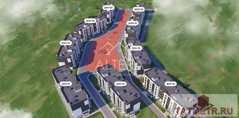 Продажа / Квартиры, Новая Тура, 2 680 000 Френдли комплекс Тура Nova, продам 1 — комнатную квартиру, площадь 34,6 кв.м на 2 этаже 5ти этажного дома. Срок сдачи... - 4