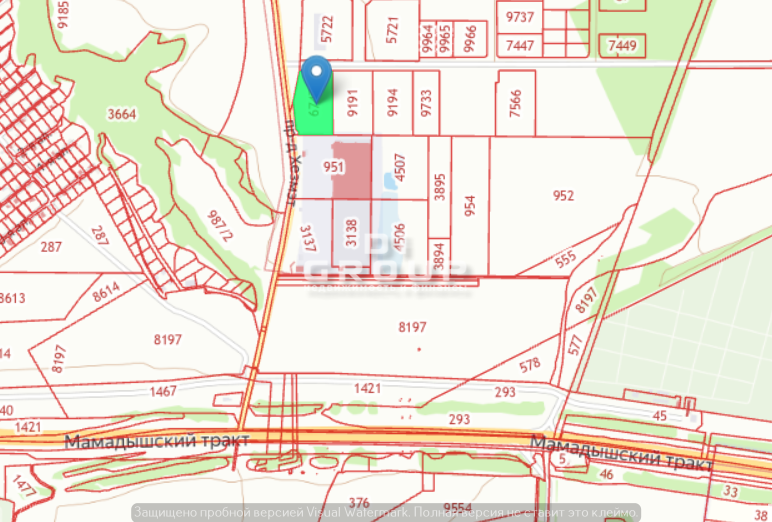Продажа / Коммерческая / Land, Казань, проезд Хезмэт, 50 140 000 Продам земельный участок 1,09 Га на первой линии ул. Мамадышский тракт в Советском районе рядом с...
