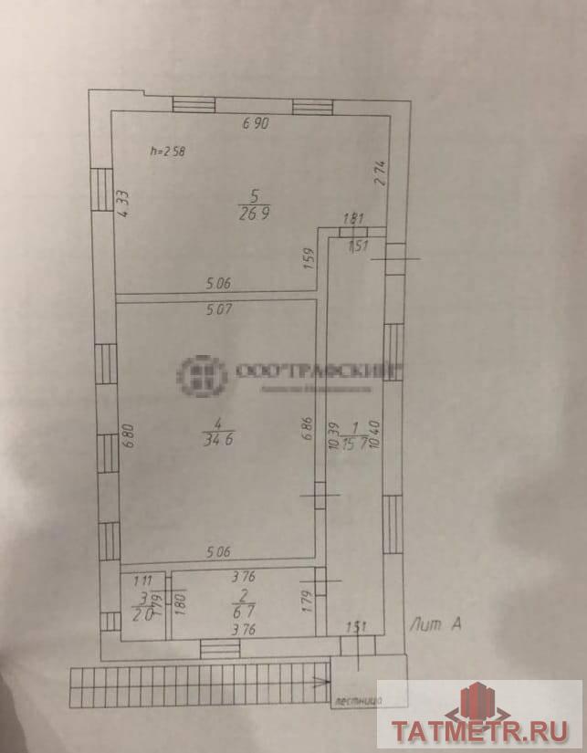 Коммерческая / Аренда / Офисы, Казань, 40 000 От собственника! Без комиссии! Сдает в аренду новый офис площадью 86 м², на 2- м этаже 2-х этажного офисного здания... - 12