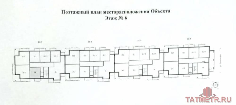 Продажа / Квартиры, Казань, 4 450 000 Супер предложение!!! В продаже видовая 1-ком квартира на берегу реки Волга в до-ме бизнес-класса, расположенном в... - 6