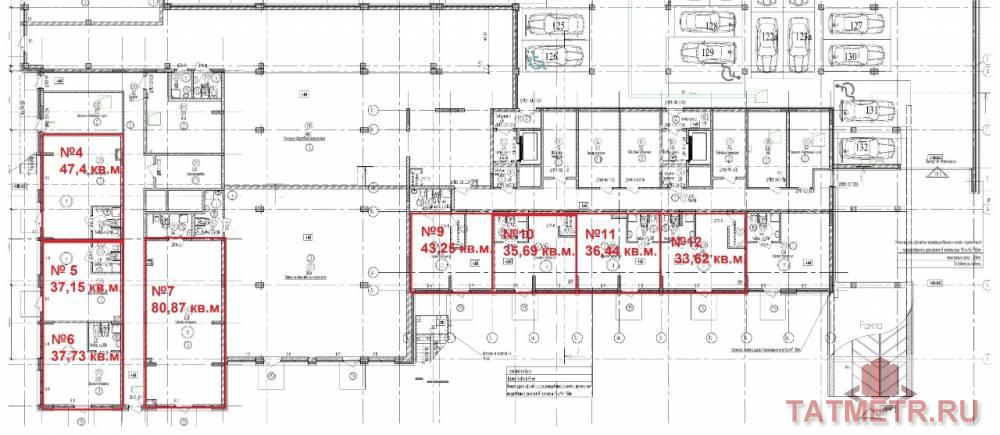 Продажа / Коммерческая / Retail, Казань, улица Четаева, 10 665 000 Продатеся помещение свободного назначения в строящемся ЖК «Среда Оф Лайф» по улице Четаева 47,4 кв.м Современный ЖК... - 5