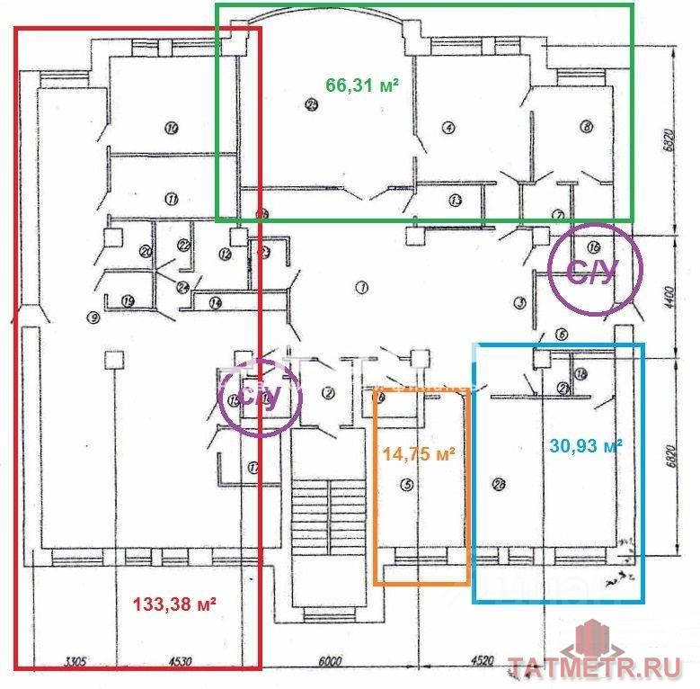 Сдам помещение свободного назначения 66,31 м², ул. Карла Маркса д.5. — первая линия; — отличное помещение для офиса;... - 10