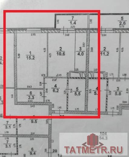 Продажа / Квартиры, Казань, улица Дементьева, 4 650 000 В ПРОДАЖЕ 2-х комнатная квартира (евродвушка) в СДАННОМ ДОМЕ ЖК Авиатор! Квартира в доме комфорт класса с... - 1