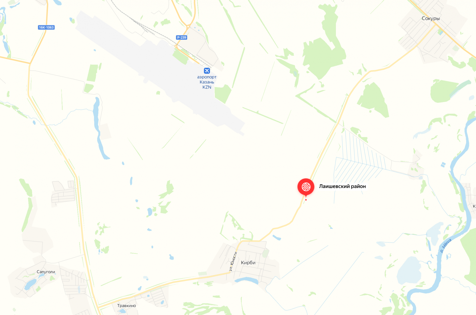 Предлагаем земельный участок площадью 4,5 Га возле с.Кирби, Лаишевский район, Татарстан.   В непосредственной... - 1