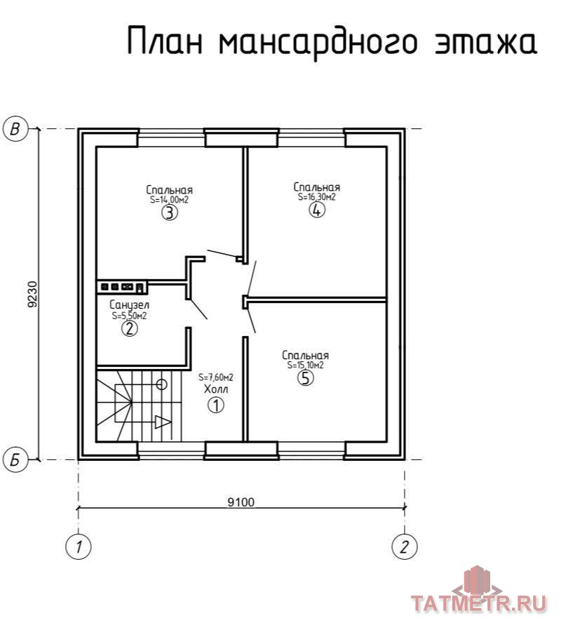 Продажа / Дома и коттеджи, Сапуголи, 4 800 000 Сапуголи с, продается коттедж, 6 соток, общ. пл. дома 130 кв.м., Продаю двухэтажный кирпичный коттедж площадью... - 7