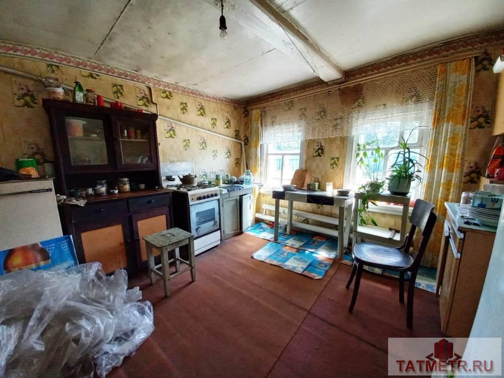 Продажа / Жилая / Дом с участком, Зеленодольск, Большая Заводская улица, 1 550 000 ПРОДАЕТСЯ дом в живописном и экологически чистом районе в г. Зеленодольск. В трех минутах река Волга. Дом бревенчатый... - 1