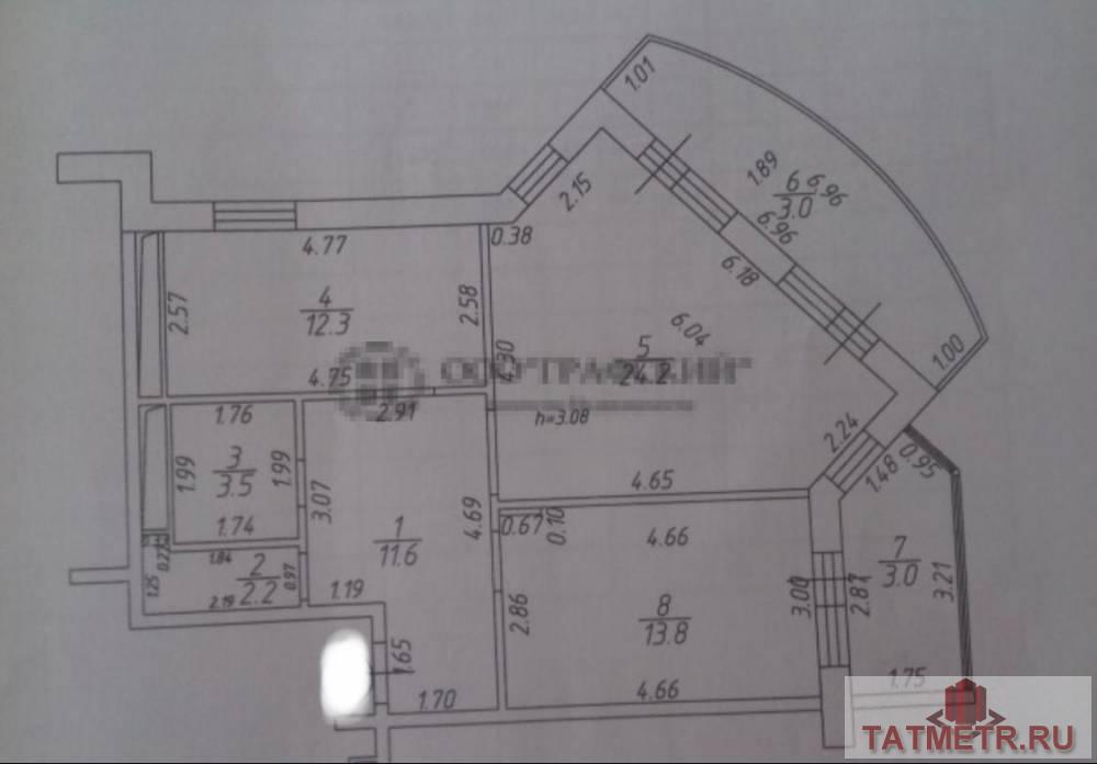 Продажа / Квартиры, Казань, улица Четаева, 9 100 000 В продаже 2х комнатная квартира, по факту полноценная трешка, расположена по адресу ул Четаева д 10. Общая квадратура... - 10