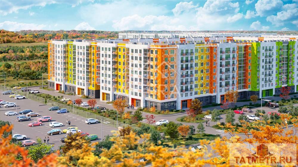 Продажа / Квартиры, Казань, Тэцевская улица, 4 100 000 Продаю 1 комн. квартиру в ЖК Яркий. Дом находится вблизи ул. ТЭЦевская и ул. Белинского. -транспортная доступность... - 5
