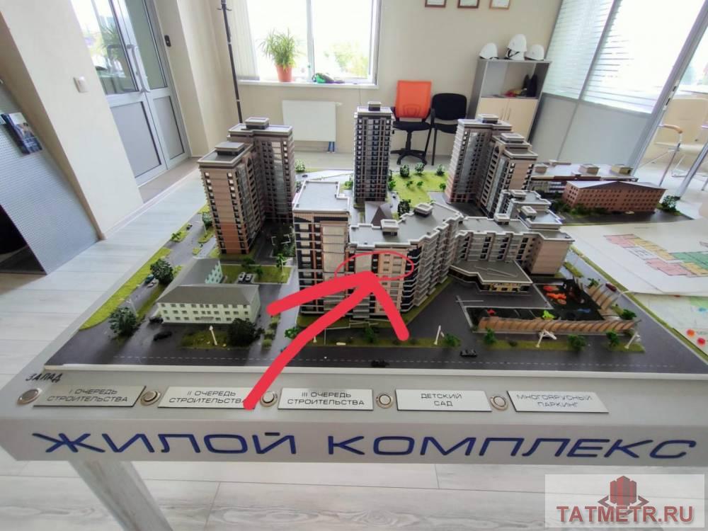 Продажа / Квартиры, Казань, Краснококшайская улица, 5 100 000 Предлагаю вашему вниманию 1-ком квартиру в ЖК Евразия, расположенном в Киров-ском районе г.Казани, на пересечении... - 4
