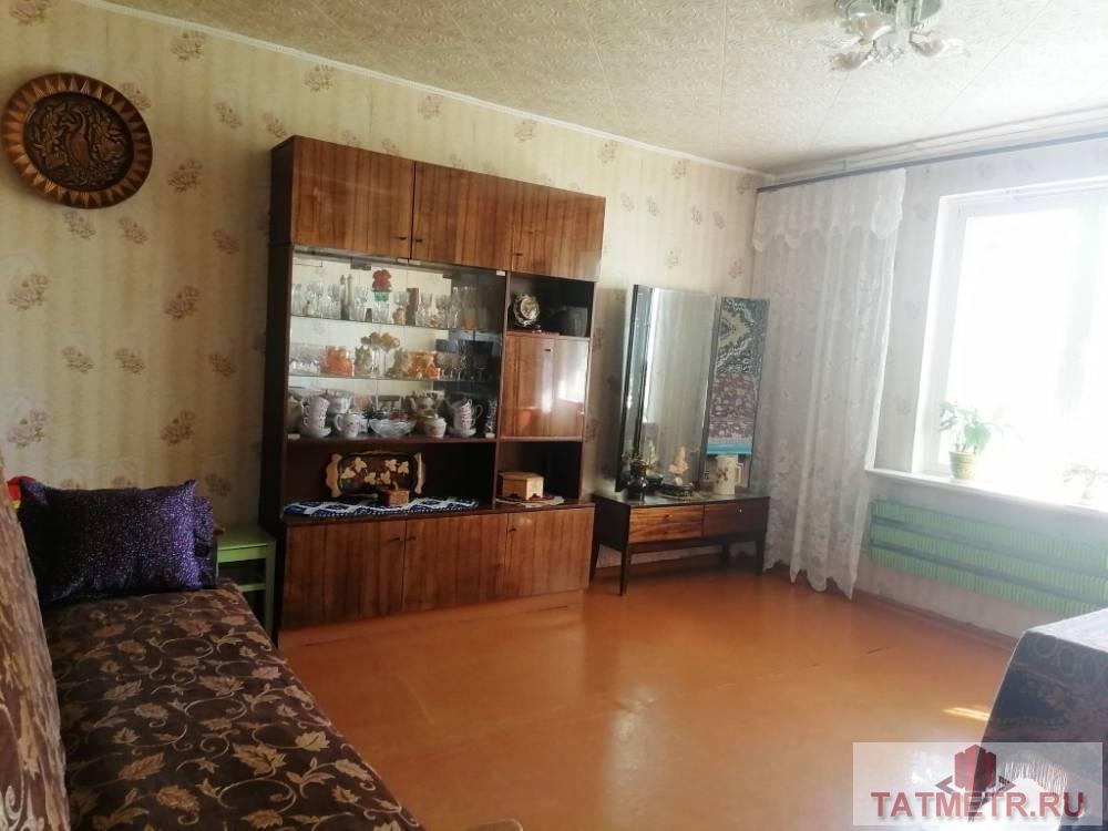 ПРОДАЕТСЯ трехкомнатная квартира в г. Зеленодольск, мкр. Мирный. Все комнаты раздельные, окна выходят на две стороны...