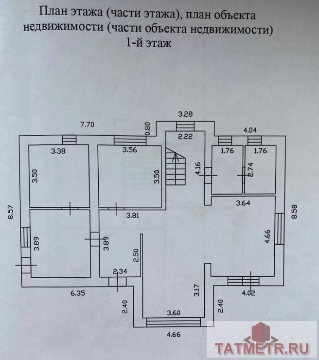 Продажа / Дома и коттеджи, Пестрецы, улица Уныш, 5 990 000 В продаже капитальный 2-х этажный дом, для большой семьи! Дом построен по всем нормам, «для себя». В дом проведены... - 16