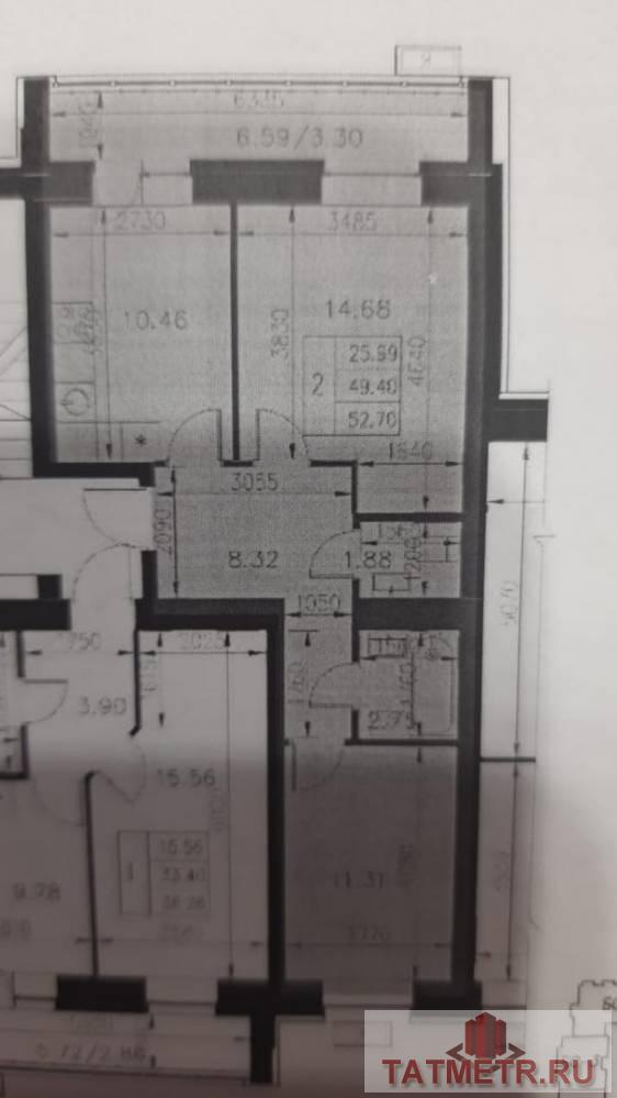 Продажа / Квартиры, Казань, улица Азата Аббасова, 6 199 000 Аналогов нет! Продаю 2-х комнатную квартиру по ул. Азата Аббасова 3 (ЖК Весна, от СК «Унистрой», ближайший дом от... - 21