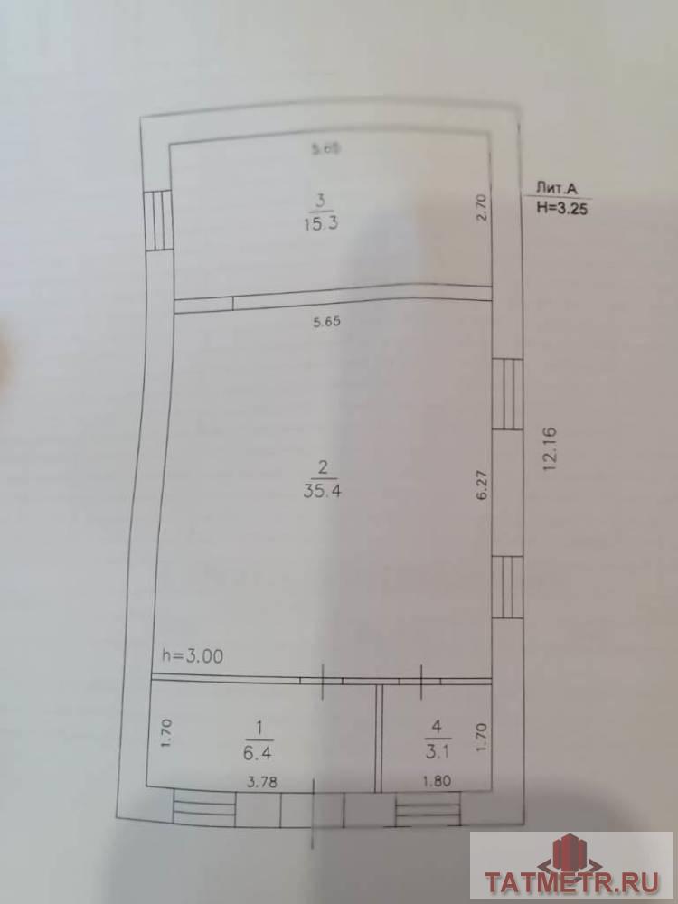 Продажа / Жилая / Дом с участком, пгт. Васильево, Гайдара улица, 2 500 000 Продается недостроенный дом в пгт. Васильево. Дом одноэтажный, кирпичный площадью 62 квадратных метров. По проекту... - 1