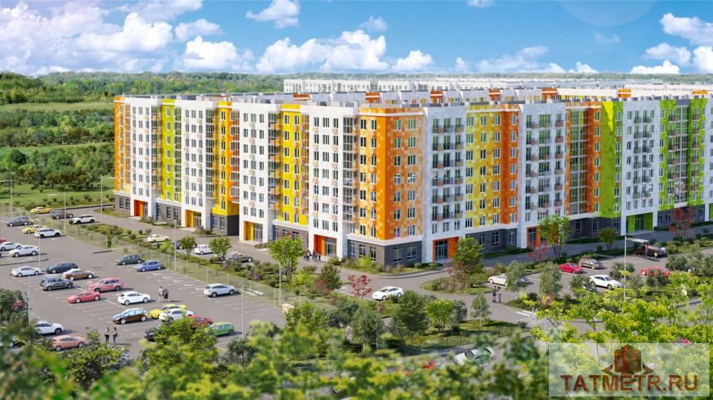 Продажа / Квартиры, Казань, Тэцевская улица, 3 550 000 Продаю Студию в ЖК Яркий Ипотека проходит! • Продажа от собственника! • На 2 этаже общей площадью 28,5 м2 • Окна... - 1