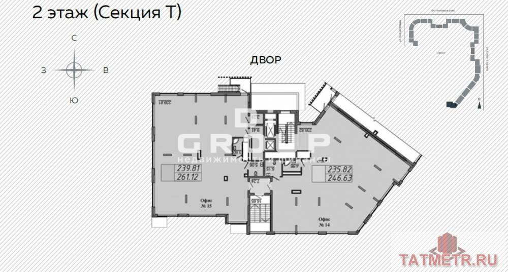 В жилом комплексе «Столичный» по ул. Чистопольской в 10 минутах от центра г.Казани, продается помещение свободного... - 3