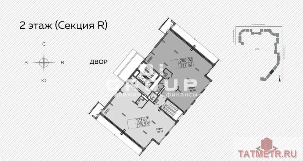 Продажа / Коммерческая / Free purpose, Казань, Чистопольская улица, 25 106 330 В жилом комплексе «Столичный» по ул. Чистопольской в 10 минутах от центра г.Казани, продается помещение свободного... - 3