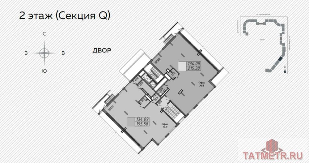 Продажа / Коммерческая / Free purpose, Казань, Чистопольская улица, 27 676 330 В жилом комплексе «Столичный» по ул. Чистопольской в 10 минутах от центра г.Казани, продается помещение свободного... - 3