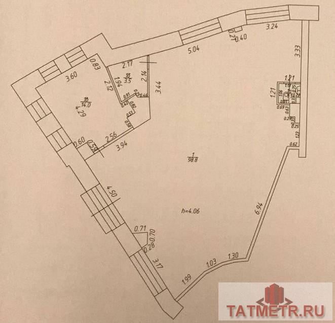 Коммерческая / Аренда / Офисы, Казань, Профессорский переулок, 109 000 Предлагается к аренде помещение по ул.Профессорский переулок Характеристики объекта: — 1 этаж; — отдельный вход; —... - 9