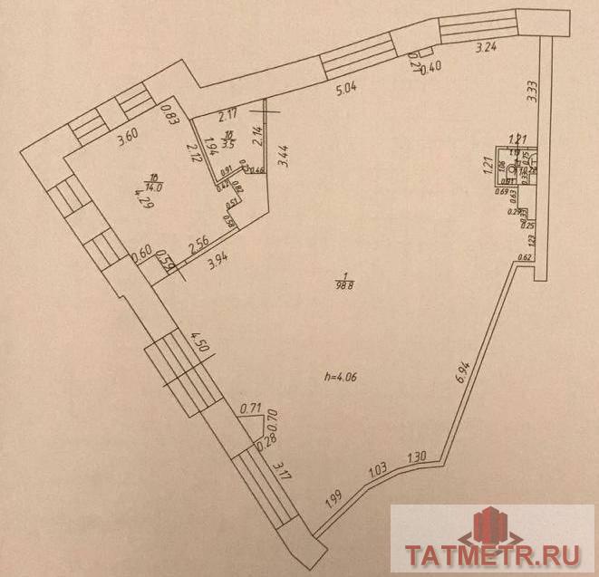 Предлагается к аренде помещение по ул.Профессорский переулок Характеристики объекта: — 1 этаж; — отдельный вход; —... - 9