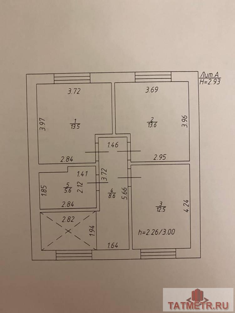 Продажа / Дома и коттеджи, Казань, Радушная улица, 6 999 999 Хотите собственный дом по цене двухкомнатной квартиры в новостройке? Тогда наш дом для Вас! ДОМ РАСПОЛОЖЕН на второй... - 13