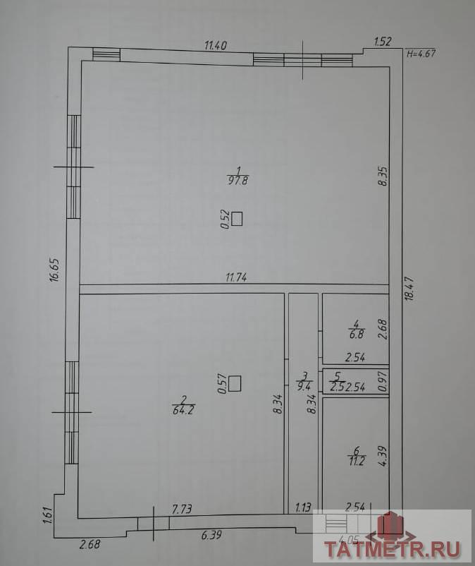 Коммерческая / Аренда / Офисы, Казань, улица Копылова, 170 000 Сдается здание по ул. Копылова. Характеристики объекта: — отдельно стоящее новое здание; — электрическая мощность... - 7