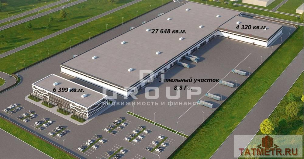 Продажа / Коммерческая / Warehouse, Набережные Челны, Промышленная улица, 748 156 500 Предлагаем строящийся логистический комплекс у трассы М7 в г. Набережные Челны. Общая площадь зданий: 38 367 кв.м,... - 4