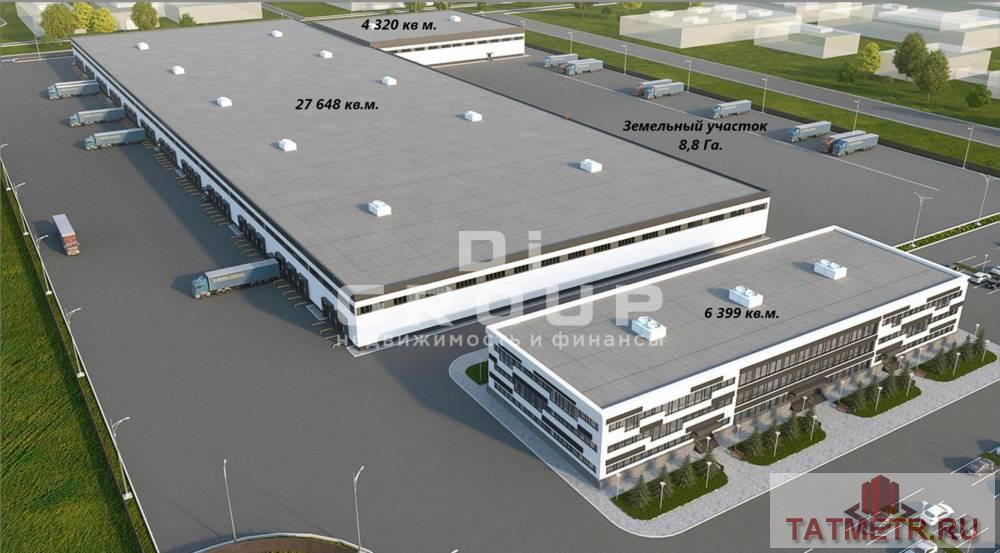 Продажа / Коммерческая / Warehouse, Набережные Челны, Промышленная улица, 748 156 500 Предлагаем строящийся логистический комплекс у трассы М7 в г. Набережные Челны. Общая площадь зданий: 38 367 кв.м,... - 7