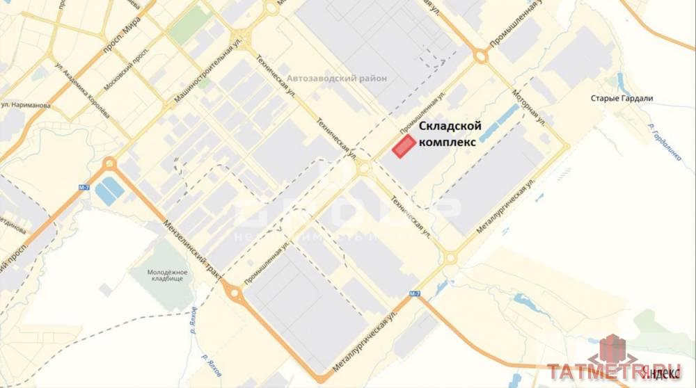 Продажа / Коммерческая / Warehouse, Набережные Челны, Промышленная улица, 748 156 500 Предлагаем строящийся логистический комплекс у трассы М7 в г. Набережные Челны. Общая площадь зданий: 38 367 кв.м,... - 9