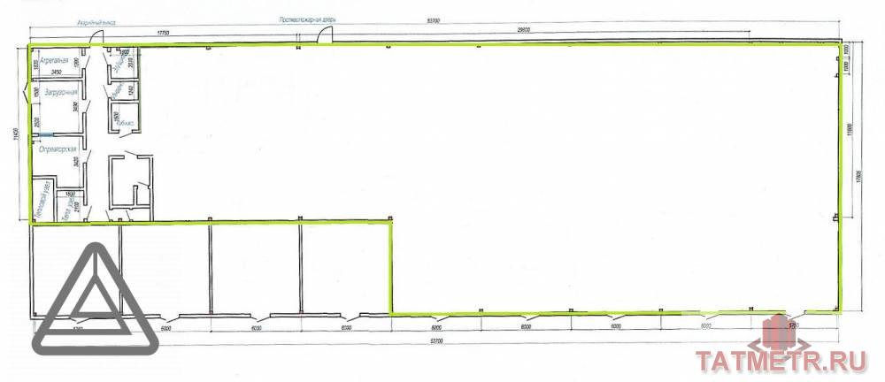 Аренда / Коммерческая / Warehouse, Казань, Магистральная улица, 98 000 Сдается павильоны торговые площадьот 35 -140 кв.м помещение по ул. Магистральная 77 . В помещении : — Электричество... - 9