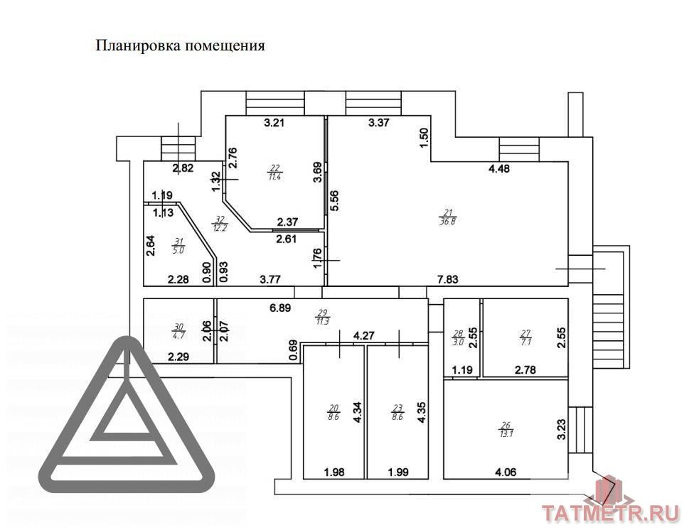 Продажа / Коммерческая / Free purpose, Казань, улица Академика Губкина, 6 300 000 Продается готовый арендный бизнес. Низкий первый этаж 121 кв.м. по адресу Губкина 30А. В помещении много окон.... - 5