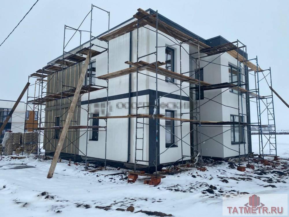 Продажа / Дома и коттеджи, Большие Кабаны, улица Александра Пушкина, 10 249 000 Хотите жить в эргономичном и умном доме ? Предлагаем вашему вниманию дом «Сакура» в стиле хай-тек. Современные... - 4